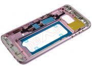 Chasis central rosa para Samsung Galaxy S7, G930F